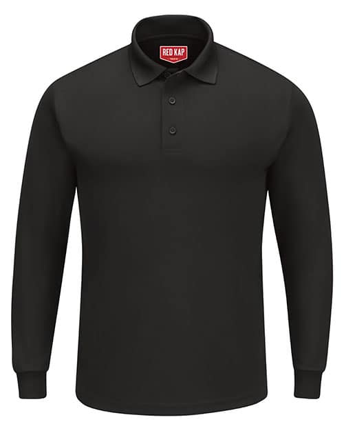 Red Kap SK6L Men's Long Sleeve Performance Knit Polo